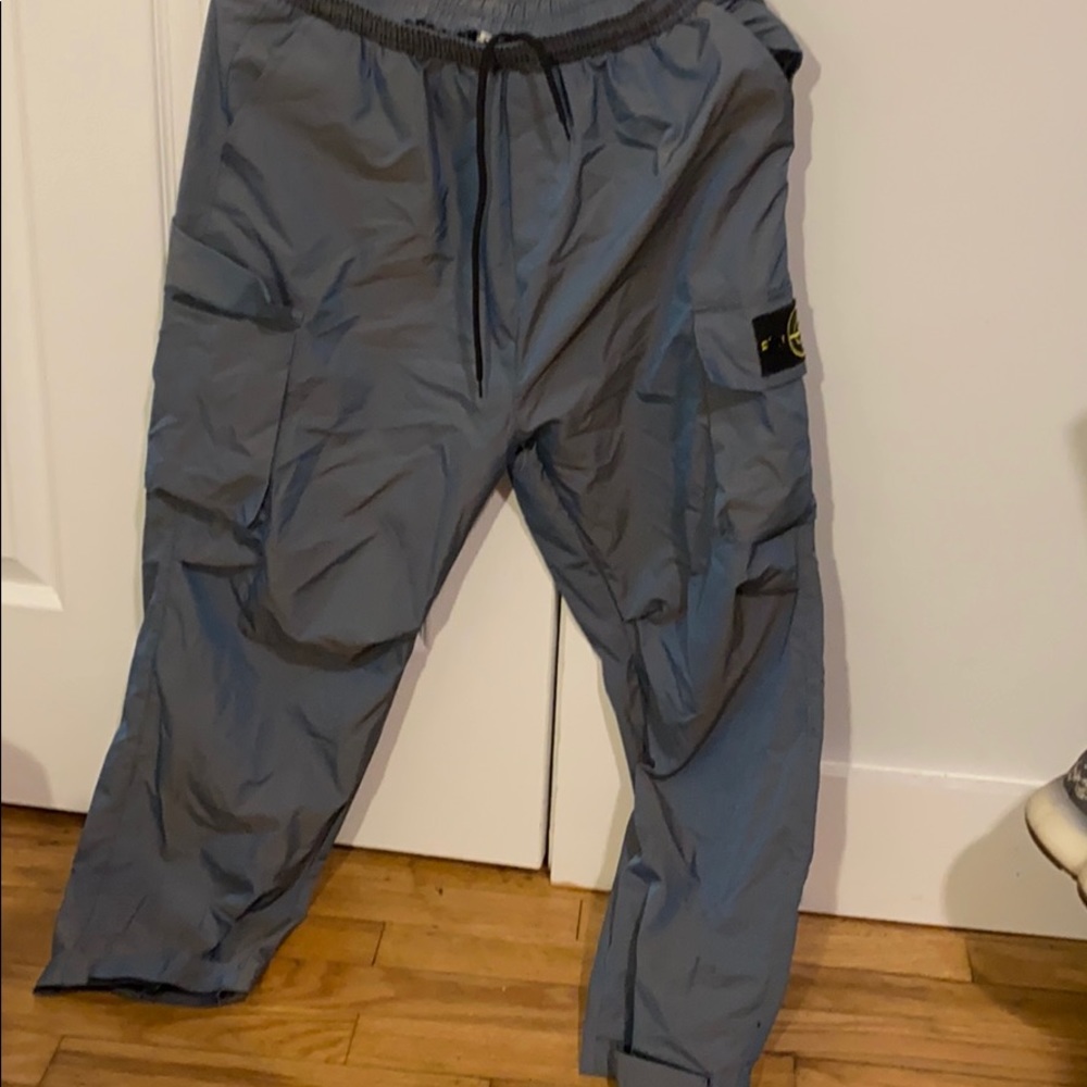 stone island pant reflective used